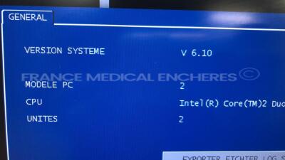 Esaote Ultrasound Mylab 70 X Vision - YOM 2010 - S/W 6.10 - options X view - TP view - autogain - M view - w/ LA 435 probe - LA 523 10 -5 probe (Powers up) - 6