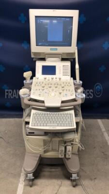 Siemens Ultrasound Sonoline G50 - YOM 2002 -w/ EC9-4 probe - VF 13-5 probe - 7.5L70 probe - C5-2 probe (Powers up)