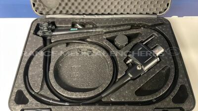 Pentax Gastroscope EG-2790K - pinch in the operative channel - leak in the operative channel - tested and functional