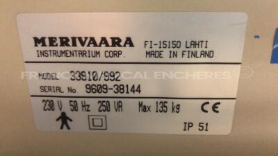 Merivaara Birthing Bed 33910/992 (Powers up) - 9