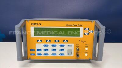 Metron Infusion Pump Tester LAGU - YOM 2006 - S/W 1.70 - no power cable (Powers up)