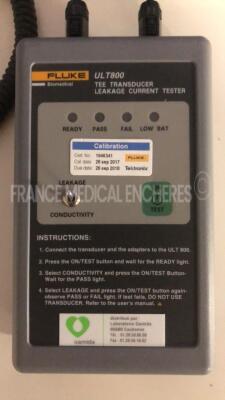 Fluke Biomedical Transducer Leakage Current Tester ULT 800 - Not tested - no battery - 2