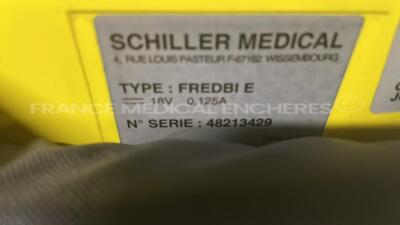 Schiller Defibrillator Fredbi E - YOM 2003 - missing battery charger - Untested - 4