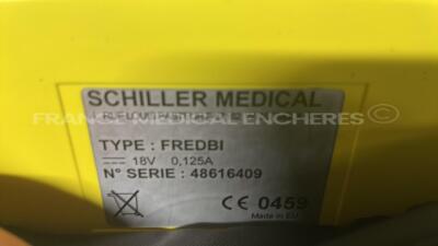 Schiller Defibrillator Fredbi E - YOM 2006 - missing battery charger - Untested - 4