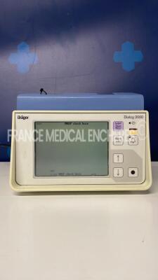 Drager Patient Monitor Dialog 2000 (Powers up)