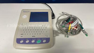 Nihon Kohden ECG Cardiofax S 1250K- YOM 2006 w/ ECG sensor (Powers up)