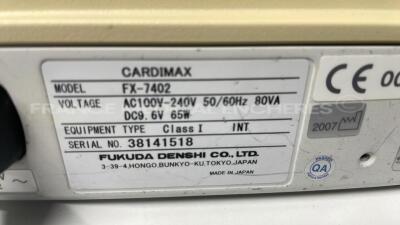 Fukuda Denshi ECG Cardimax FX 7402 - YOM 2007 (Powers up) - 6