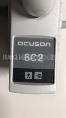 Acuson Ultrasound Sequoia 512 - YOM 2000 - S/W 7.2 - Options Calc data to MO - Dicom bulk storage - Driving experience 7.0 - Dual linear - Extended trigger - GI auto doppler - Native tissue harmonic - OB calc - Vascular calc - Webpro w/ Acuson Probe 6C2 - 18