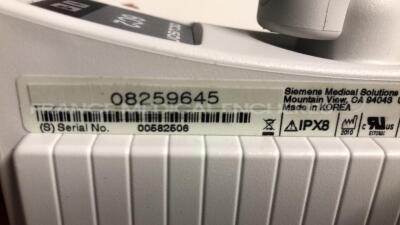 Acuson Ultrasound Sequoia 512 - YOM 2000 - S/W 7.2 - Options Calc data to MO - Dicom bulk storage - Driving experience 7.0 - Dual linear - Extended trigger - GI auto doppler - Native tissue harmonic - OB calc - Vascular calc - Webpro w/ Acuson Probe 6C2 - 19