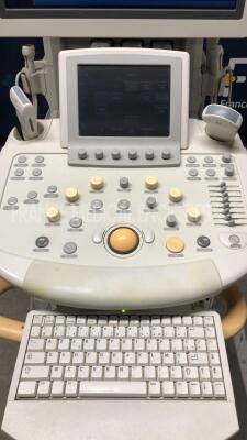 Philips Ultrasound iU22 - YOM 2006 - S/W 5.2.2.44 - Options - Basic 3D Imaging - Clinical Option Abdomen - Clinical Option Adult Cardiology - Netlink DICOM 3.0 - Clinical Option Contrast General Imaging - Language Option French - Smart Exam - Clinical Opt - 4