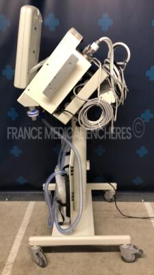 Taema Ventilator Horus 4 - YOM 2006 - S/W 1.0 - Count 3144 h w/ ETN power supply Ellipse 600 trolley (Powers up) - 2