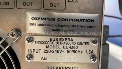 Olympus Video Endoscopy EndoEcho EUS Exera EU-M60 w/ Olympus Keyboard MAJ-930 and Olympus Footswitch MAJ-679 (Powers up) - 8