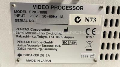 Pentax Video Processor EPK-1000 - YOM 2007 (Powers up) - 6