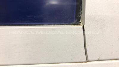 GE Patient Monitor D-FDP15-00 - YOM 2008 w/ Datex Ohmeda module rack F-CU8.08 - YOM 2002 w/ modules NMT / ECG Resp / PNI (Both power up) - 5