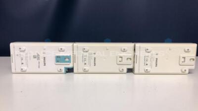 Lot of 3 Philips Modules M3001A - YOM 2009 and 2011 and 2012 - 3