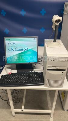 Fujifilm Computed Radiography Reader Digitizer FCR XG5000 - YOM 2005 - S/W V4.7 w/ Workstation including FCR Software (Powers up) - 6