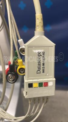 Datascope Intra Aortic Balloon Pump CS 300- YOM 2006 w/ ECG Sensors (Powers up) - 7