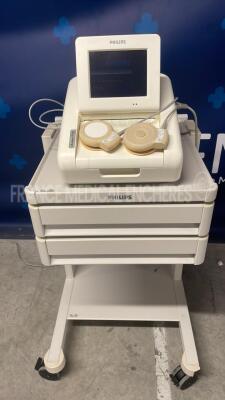 Philips Fetal Monitor Avalon FM30 - YOM 2008 w/ TOCO transducer and US transducer (Powers up)