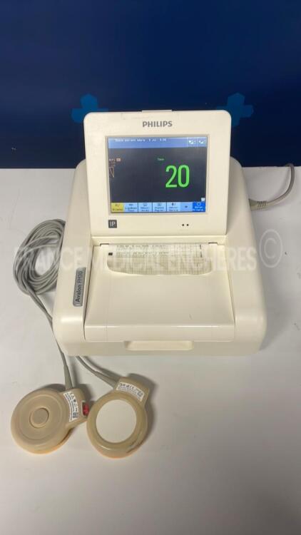 Philips Fetal Monitor Avalon FM30 - YOM 2012 w/ TOCO sensor and US sensor (Powers up)