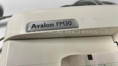 Philips Fetal Monitor Avalon FM30 - YOM 2012 w/ TOCO sensor and US sensor (Powers up) - 7