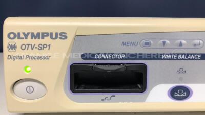 Olympus Video Processor OTV-SP1 3CCD Progressive - YOM 2005 w/ Olympus Camera Head OTV-SP 1H-N-12E (Both power up) - 4