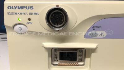 Olympus Video Endoscopy EndoEcho EUS Exera EU-M60 - YOM 2004 w/ Olympus Keyboard MAJ-930 and Olympus Endoscopy Probe MAJ-953 (Powers up) - 5