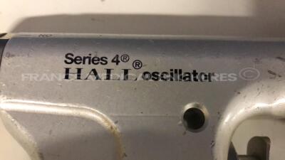 Lot of Hall Orthopedic Air Motor Hall Drill / Reamer 5067.01 Series 4 - YOM 2002 w/ 2 Hall Jacobs Chuck Reamers 5044-11 and Hall / Zimmer Shank Adaptor 1384-34 and Hall Pin Drive Attachment 5052-20 and Hall Drill Adaptor 5044-06 and Hall Orthopedic Air Mo - 15