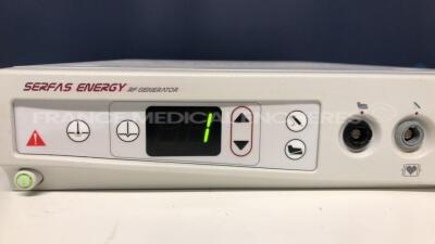 Stryker Electrosurgical unit Serfas Energy RF Generator - YOM 2003 w/ Stryker Footswitch Serfas Energy (Powers up) - 4