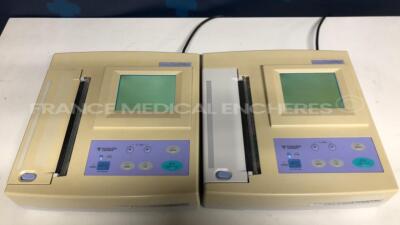 Lot of 2 Fukuda Denshi ECG Cardimax FX 7402 - YOM 2007 (Both power up)