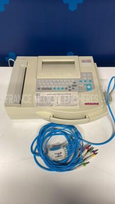 Marquette Hellige ECG CardioSmart - S/W 4.22 w/ ECG sensors (Powers up)