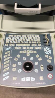 BK Medical Ultrasound 2102 - YOM 2002 w/ Sony Video Graphic Printer UP- 895MD - Screen to be repaired (Powers up) - 4