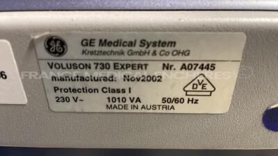 GE Ultrasound Voluson 730 Expert - YOM 2002 - the bottom touch screen to be changed (Powers up) - 9