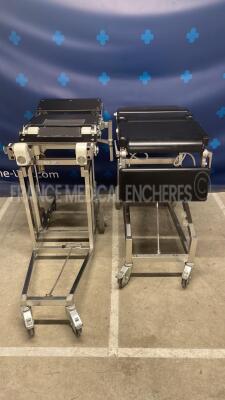 Lot of 2 Maquet Transfer Operating Tables